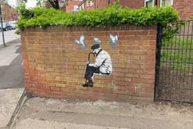 Nottingham has a possible second Banksy artwork 