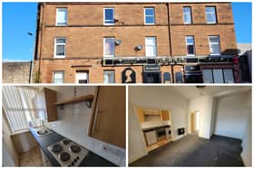 A bargain flat on the coast of Scotland is on sale for £25,000 just a short walk from the seafront.