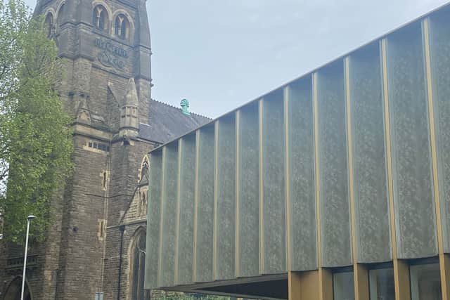 Nottingham Contemporary’s lace pattern in the roof