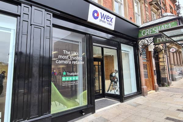 Photography shop Wex is opening its latest store on Carrington Street in Nottingham city centre.