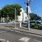 A large police cordon is in place in Nottingham city centre this morning.