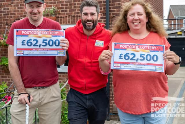 Karen and Dale will now be able to adapt their home to meet Dale’s needs. (Photo: People’s Postcode Lottery)