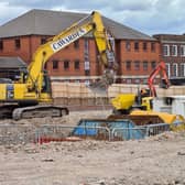 Historic ruins of a former Nottingham prison have been uncovered by archaeologists in the city centre.