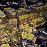 New plans proposed for the Broad Marsh Shopping centre site