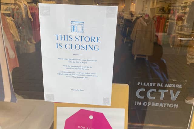 The high street retailer Joules is set to leave Nottingham