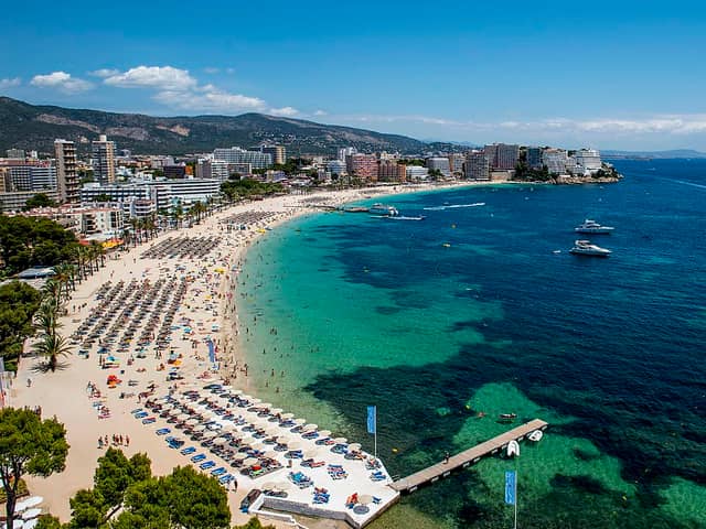 Six tourists have been arrested over an alleged rape in Magaluf