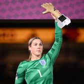 The Nottingham-born footballer was named the tournament’s best goalkeeper at the 2023 Women’s World Cup. (Photo: AFP/Getty)