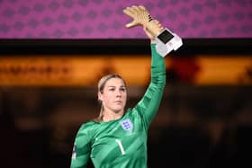 The Nottingham-born footballer was named the tournament’s best goalkeeper at the 2023 Women’s World Cup. (Photo: AFP/Getty)
