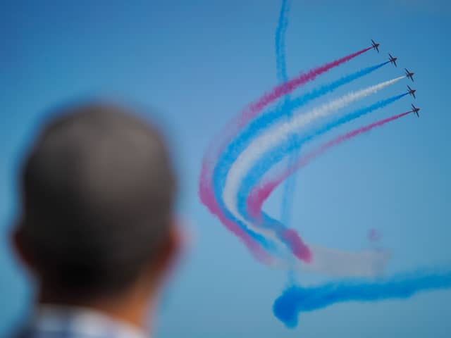 The Red Arrows are set to perform at the Bournemouth Air Festival this weekned 