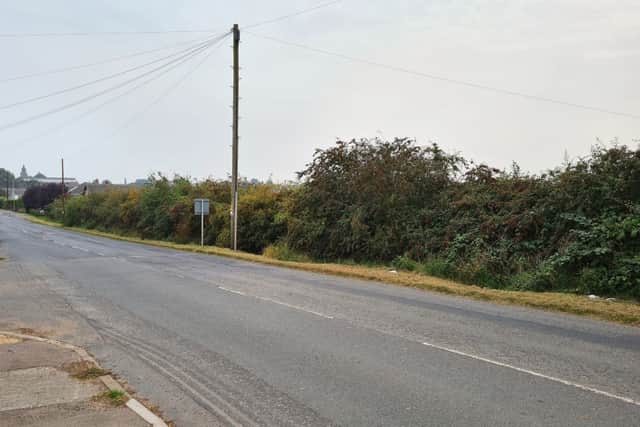 A single access road to the new estate would be built on the way into Keyworth.