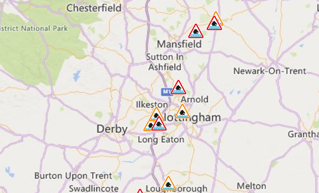 Flood warnings and alerts issued across Nottinghamshire