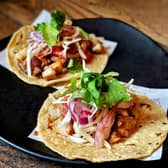 Mexican dishes served at sister restaurant Iberico