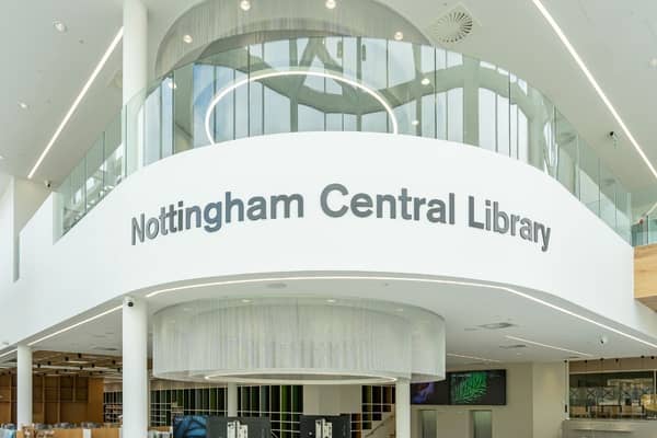 The city’s new Central Library is set to open next month after years of delays. (Photo: Nottingham City Council)
