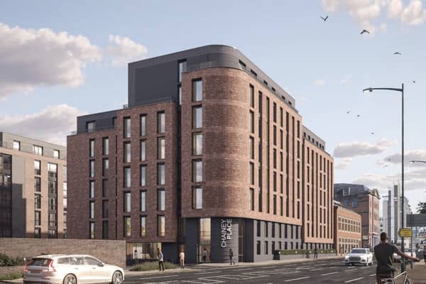 An artist’s impression of how the new student accommodation on London Road could look. (Photo: Submit)