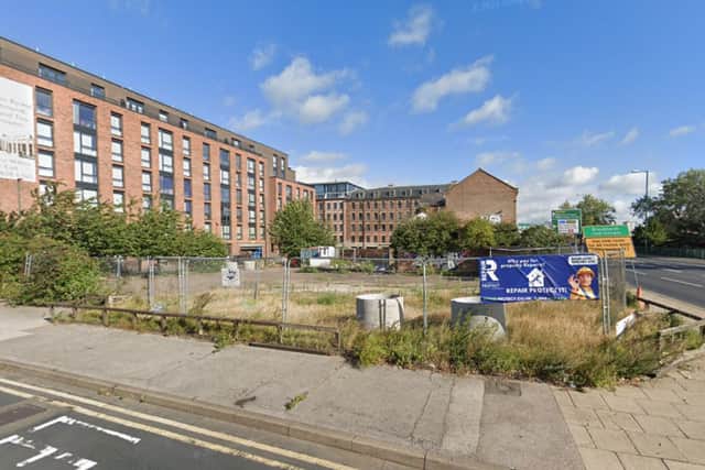 The site is currently home to derelict land and a disused former warehouse. (Photo: Google Maps)