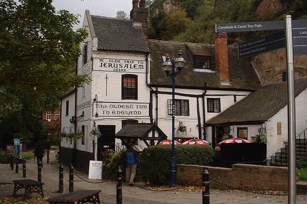Ye Olde Trip to Jerusalem claims to be England's oldest pub 