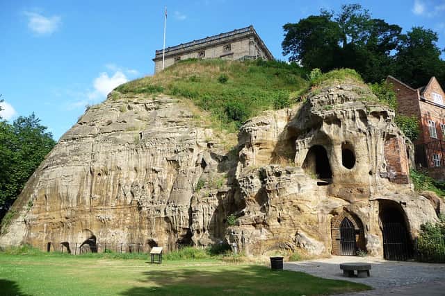 Nottingham is known as the city of caves 