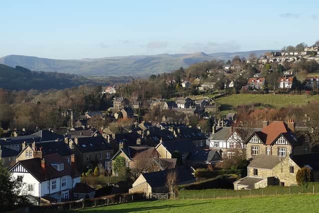 A general view of lovely Hathersage 