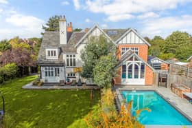 This West Bridgford home has a stunning heated pool 