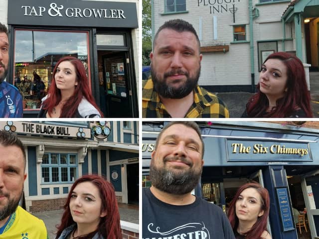 Dale Harvey, 37, and Holly Booth, 31, are on a mission to "raise the profile of the great British pub" - by having a drink in every single one.
They started in March last year - and have already spent £22k on alcohol.
They've had a half pint or a spirit and mixer in 2,192 pubs so far - around 5% of Britain's total number of boozers.