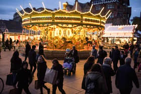 Nottingham Christmas Market is one of the most popular in the UK