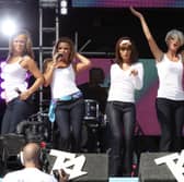 Girls Aloud perform at T4 on the beach in 2007