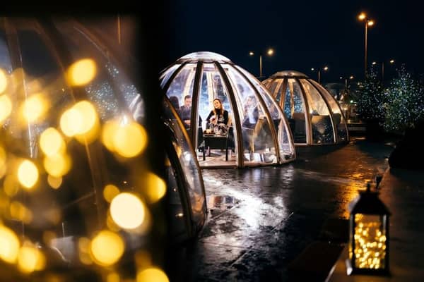 Binks Yard dining domes offer a magical experience  