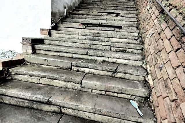 Long Stairs, Nottingham City Centre 