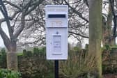A ‘letters to heaven’ post box has been installed at a Nottinghamshire crematorium