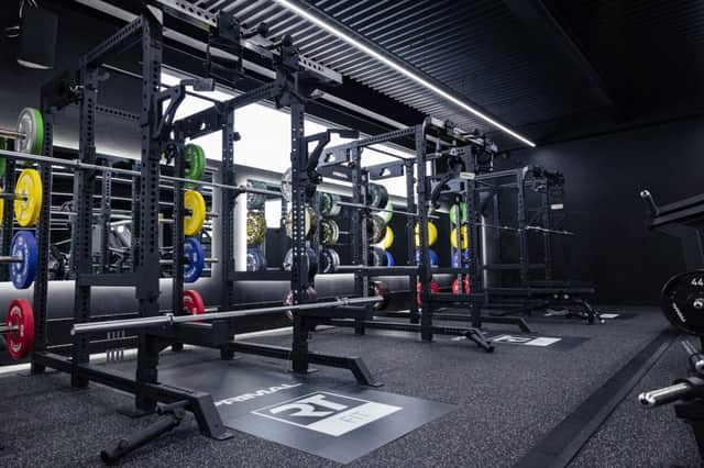 The new fitness space has high quality and world-exclusive machinery 