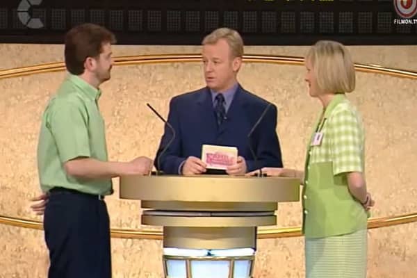 Family Fortunes hosted by Les Dennis was one of the shows filmed at the TV studio in Nottingham 