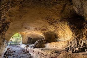 People in Nottingham have been given a rare opportunity to tour the eerie catacombs