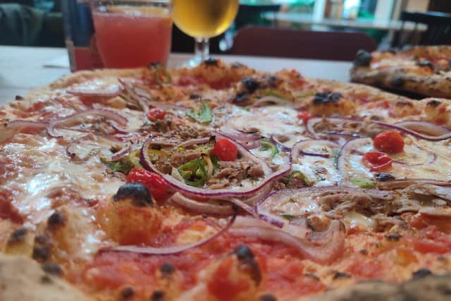 Tonno Pizza came with a tuna topping | Image Ria Ghei