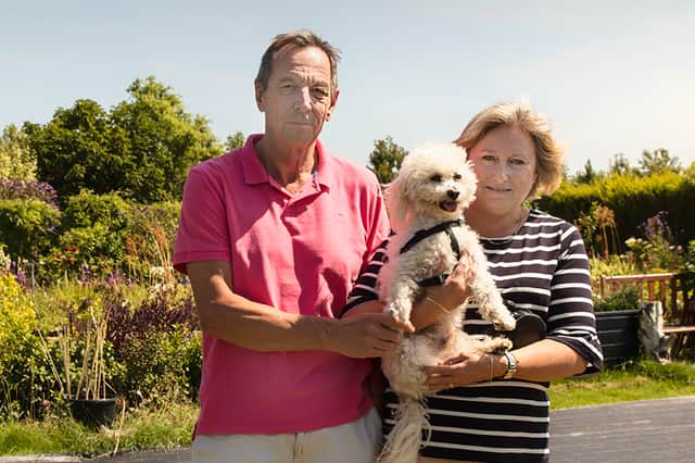 Martin and his wife Kristine took to pet sitting after the loss of their beloved West Highland Terrier 