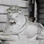 The stone lions outside Nottingham council house have an unexpected link to the ancient Greeks