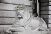 The stone lions outside Nottingham council house have an unexpected link to the ancient Greeks