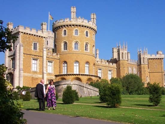Belvoir Castle is a lovely place for a walk with friends or a loved one 