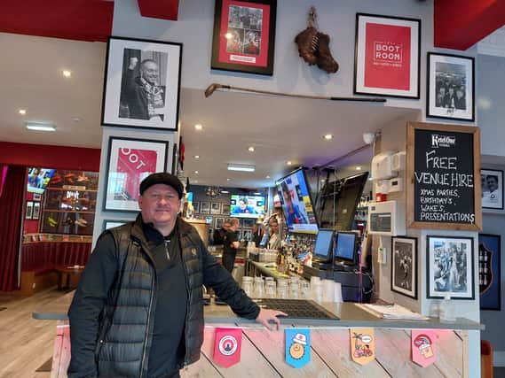 Mark James is owner of The Boot Room, a few seconds' away from Nottingham Forest FC grounds | Image Ria Ghei