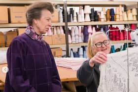 HRH Princess Anne made a visit to Nottingham this week 