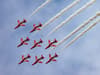 You can see the iconic Red Arrows jets soar near Notts this week