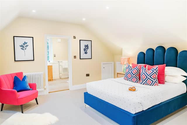 Two of the property’s four double bedrooms have ensuite bathrooms