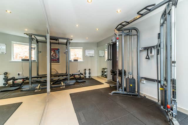 Fitness fanatics can take advantage of the home gym 