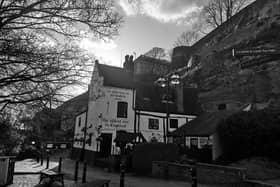 The Ye Olde Trip to Jerusalem is said to be Nottingham's most haunted pub 