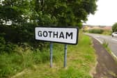 The Nottinghamshire village of Gotham is linked to one of the most famous superheroes ever 