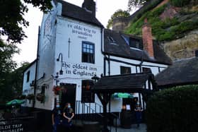 Nottingham's Ye Olde Trip to Jerusalem is among the Greene King pubs participating in the promotion