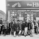 The HMV in Lister Gate opened in April 1986