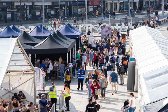 The Ay-Up Market will take place in Nottingham's Old Market Square between April 26 and April 28 
