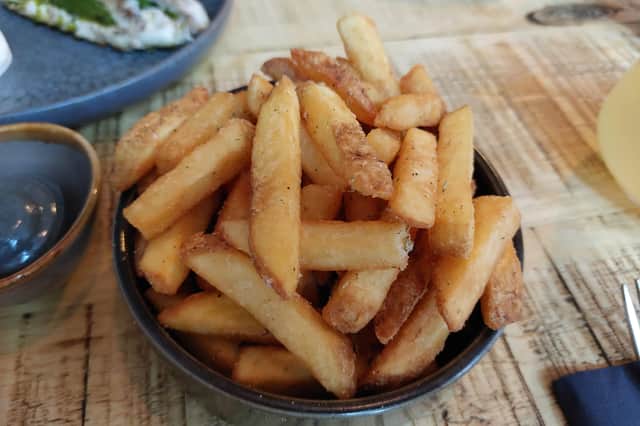 Herb-salted fries were well seasoned and delightfully crisp | Photo Ria Ghei