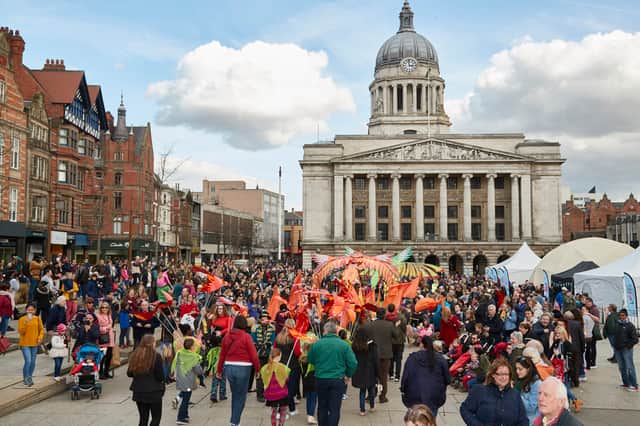 The full schedule for Nottingham Puppet Festival's City Centre Day has been revealed a packed programme of free events