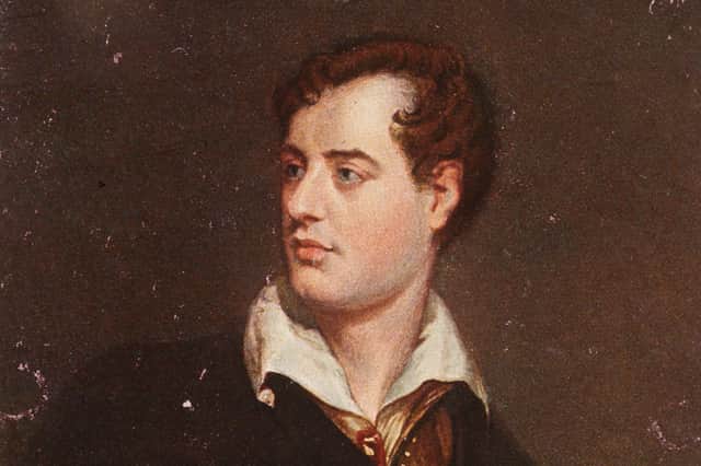 Lord Byron was an important figure in the Romantic movement of English poetry